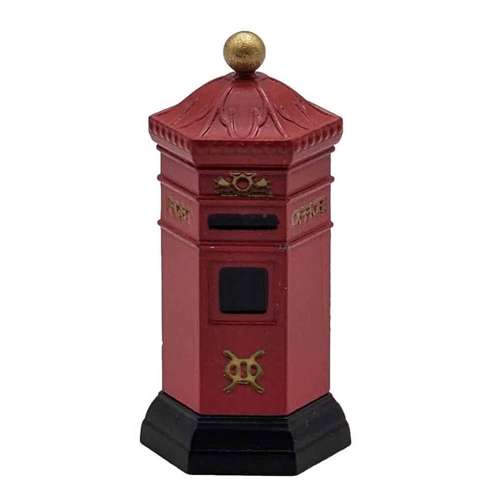 Dept 56 English Post Box Heritage Village Collection VTG 1990 In Box